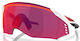 Oakley Γυαλιά Ποδηλασίας Prizm με Λευκό Σκελετό και Χρωματιστούς Φακούς