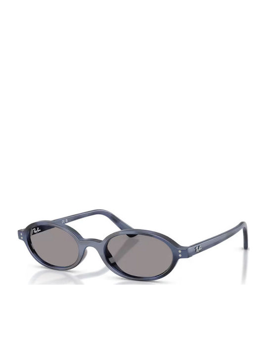 Ray Ban Unisex Sunglasses with Blue Horn-Rimmed...