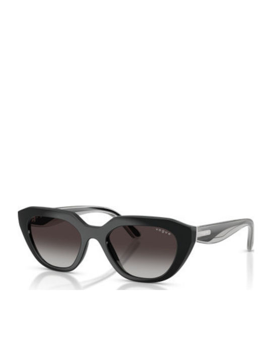 Vogue Unisex Sonnenbrillen mit Schwarzem Horn u...