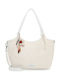 Straw Women's Shoulder Bag White