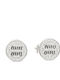 Eluna Stud Earrings Made of Steel with Stones