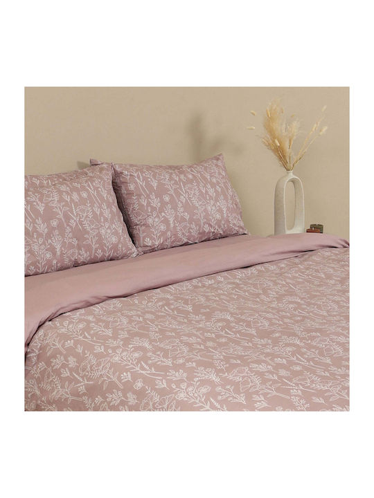 White Fabric Baumwolle Bettbezug Moni 170x250 M...