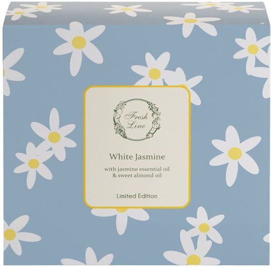 Fresh Line White Jasmine Σετ Περιποίησης για Ενυδάτωση, Καθαρισμό Σώματος & Λάμψη 4τμχ