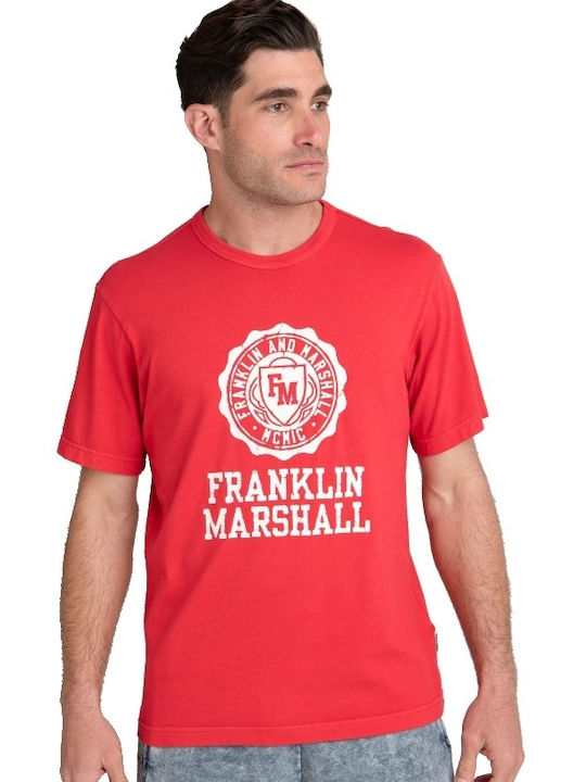 Franklin & Marshall Тениска Червена