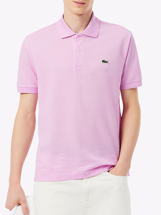 Lacoste Polo T-shirt Pink