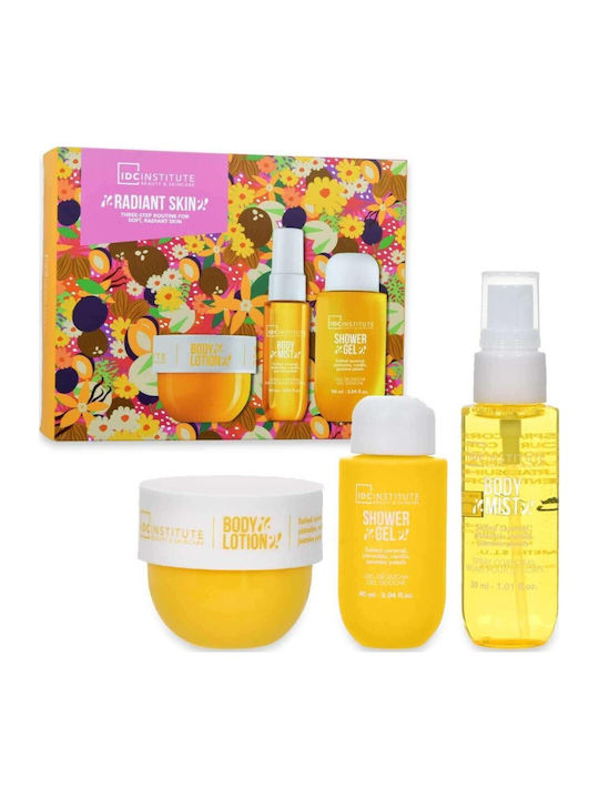 IDC Institute Radiant Skin Комплект за Почистване на Тялото и Блясък