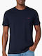 T-shirt Navy Μπλε