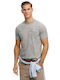 Herrenblusen Kurzarm T-Shirt Grau