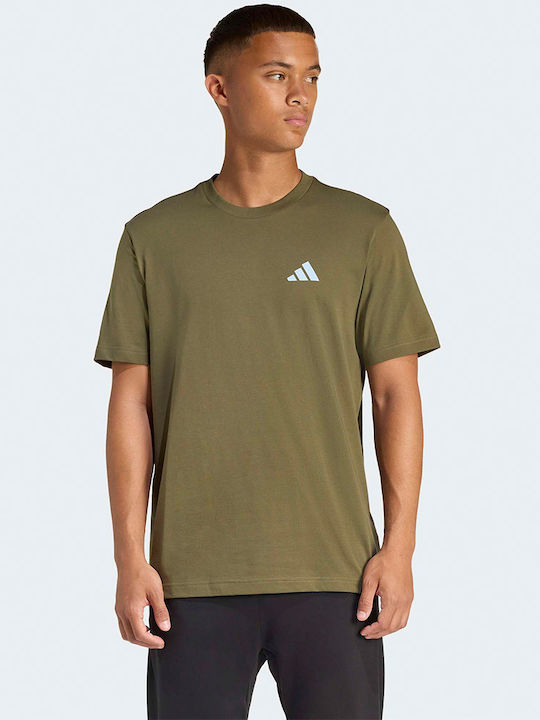 adidas Mountain T-shirt Χακί