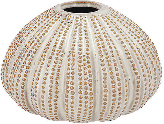 Zaros Vază Decorativă Bej 16x16xÎ16cm