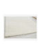 Sidirela Claudia Rectangular Shaggy White Rug 50x80cm