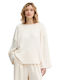 Bluza Damă Din Bumbac Crem