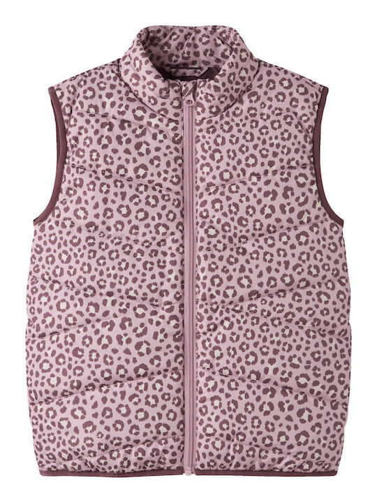 Name It Kids Casual Sleeveless Jacket Purple