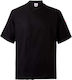 Velilla Chef Jacket 100% Microfiber Black With Short Sleeve