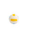 Ideaplus Pet Dog Toy Ball Rubber With Sound White 1 Piece