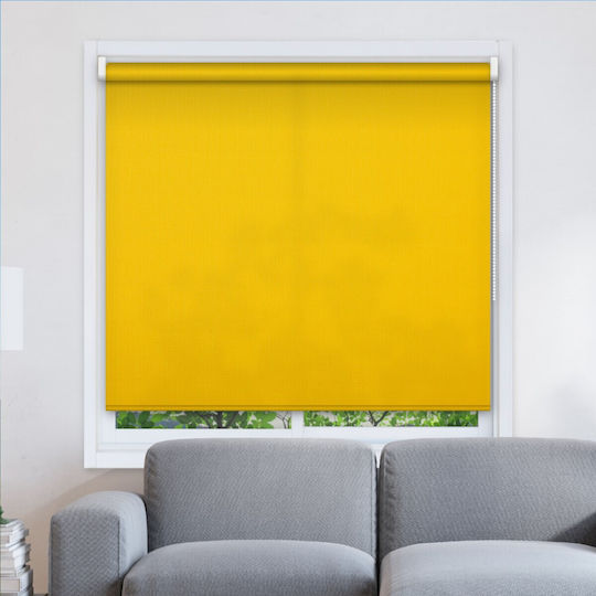 Elite Blinds Roller Blinds 583004 Partial Blackout Yellow Width 100 Height 200 cm MHB-2820-100x200