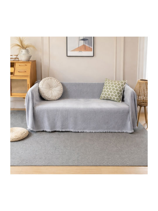 My Home Luxury Pozo Three-Seater Sofa Throw Jac...