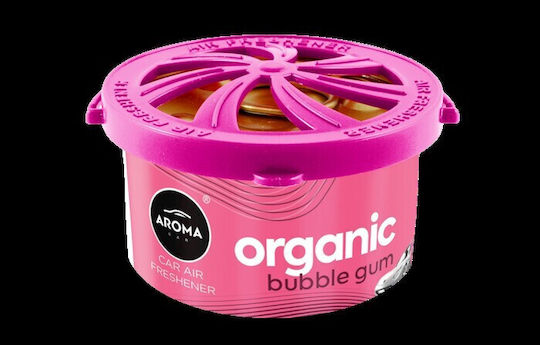 Αρωματικο Αυτοκινητου Χωρου Κονσερβα Organic Bubble Gum 40gr Aroma Car Agroequip