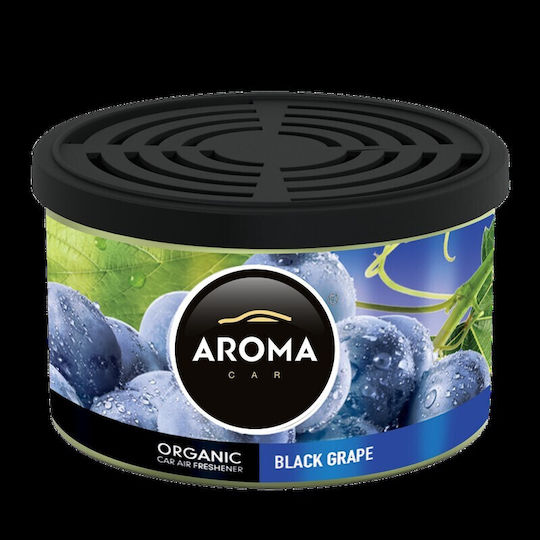 Αρωματικο Αυτοκινητου Χωρου Κονσερβα Organic Black Grape 40gr Aroma Car Agroequip