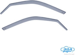 DGA Σετ Ανεμοθραύστες Μπροστινοί για Alfa Romeo Alfa 146 5D 1995-2000 2τμχ 01004