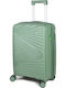 Colorlife Large Green Travel Suitcase with 4 Wheels