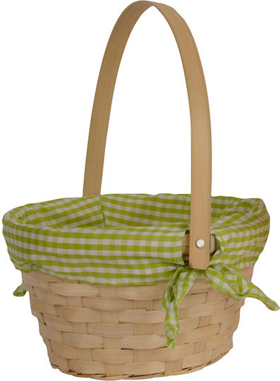 Kaemingk Coș De Depozitare Din Bambus Verde 10x19cm