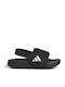 Kids' Flip Flops Black Adilette Estrap