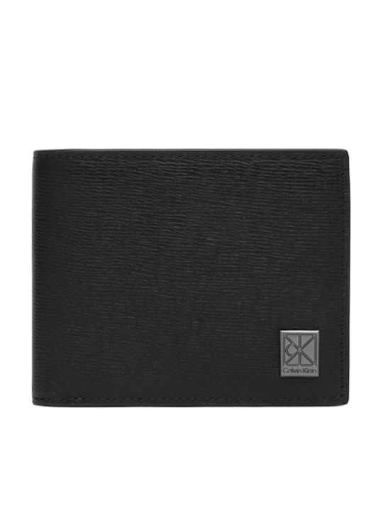 Calvin Klein Bifold Leder Herrenbrieftasche Schwarz