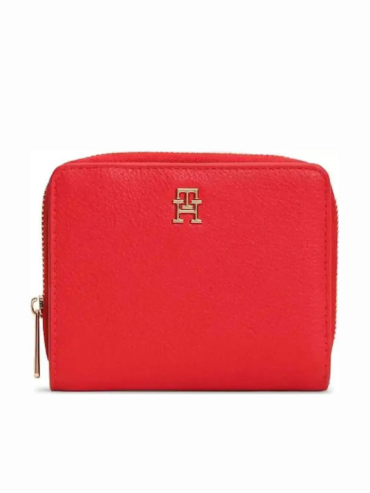 Tommy Hilfiger Med Za Damenbrieftasche Klein Rot