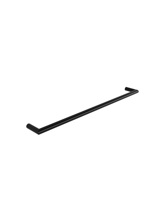 Verdi Verdi Badezimmerhaken & -halter Wandhalterung mit Schrauben 38x10cm Schwarze