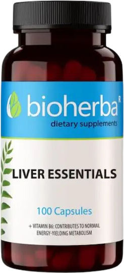Bioherba Liver Essentials Специална Хранителна Добавка 100 Капсули