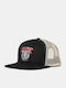 Santa Cruz Out Time Meshback Kappe Schwarz Stein Grau Schwarz Einheitsgröße Sca-cap-9548