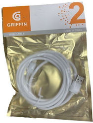 Griffin USB-A to Lightning Cable 2m 390067551 Griffin USB-A to Lightning Cable 2m 390067551