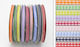 Checked Light Blue Ribbon 45.5m