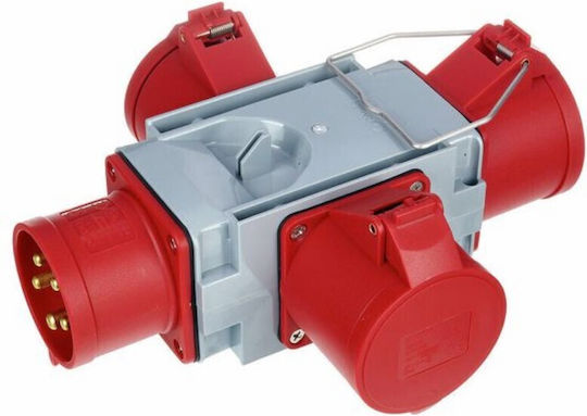 Adapter Pipe Tee Three-Phase 1 Male 5p 32 3 Female 5p 32a