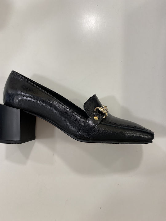 Δερμάτινες Γόβες Μαύρες