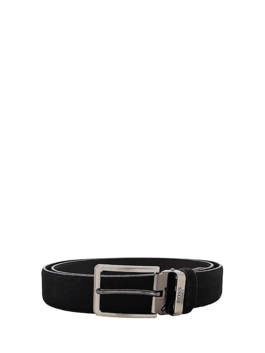 Men's Leather Belt Black