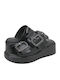 Felis Women's Black Summer Platforms