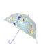 CyP Brands Kids Umbrella Curved Handle Transparent With Diameter 48cm