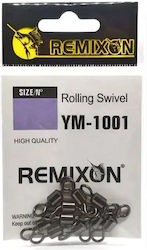 Remixon Ym‑1001 Rolling Στριφτάρι – Anti‑corrosion Black Nickel #8