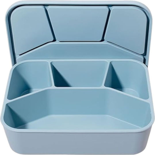 Queen Mother Kids Food Container from Silicone 1 Litre Blue