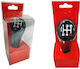 Auto Schaltknopf 5-Gang Carbon Look