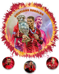Pinata Fußballspieler – Cristiano Ronaldo 40x40cm 553153 Bal-553153-ronaldo