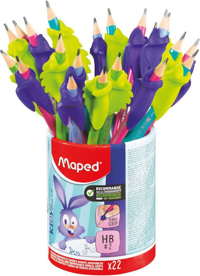 Κλασσικό Μολύβι Maped Kiddy Hb Οδηγό Γόμα 853571 Τυχαία Επιλογή