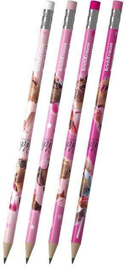 ErichKrause Bleistift HB Mit Radiergummi Capybarbara 62771 Ass