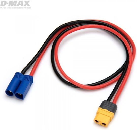 D-max Заряден Кабел Ec5 Мъжки Към Xt60 14awg 500mm