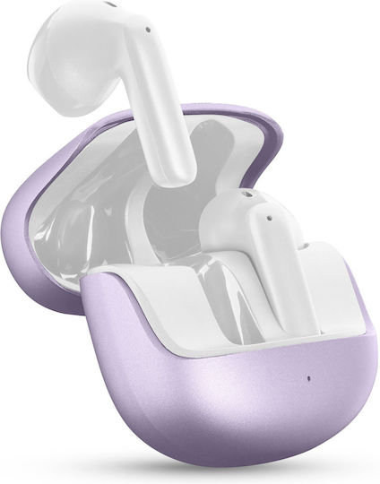 Cellular Line Pure In-Ear Bluetooth Handsfree Kopfhörer mit Lila Ladekoffer