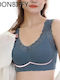 Bralette Damă Kinzi Albastru Deschis – One Size Până La L