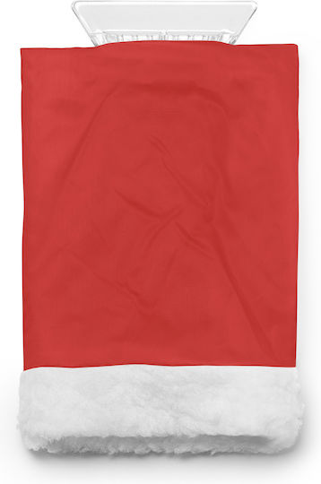NISEK Car Ice Scraper With Glove in Red Colour