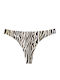 Damen-Slips Mehrfarbig Zebra